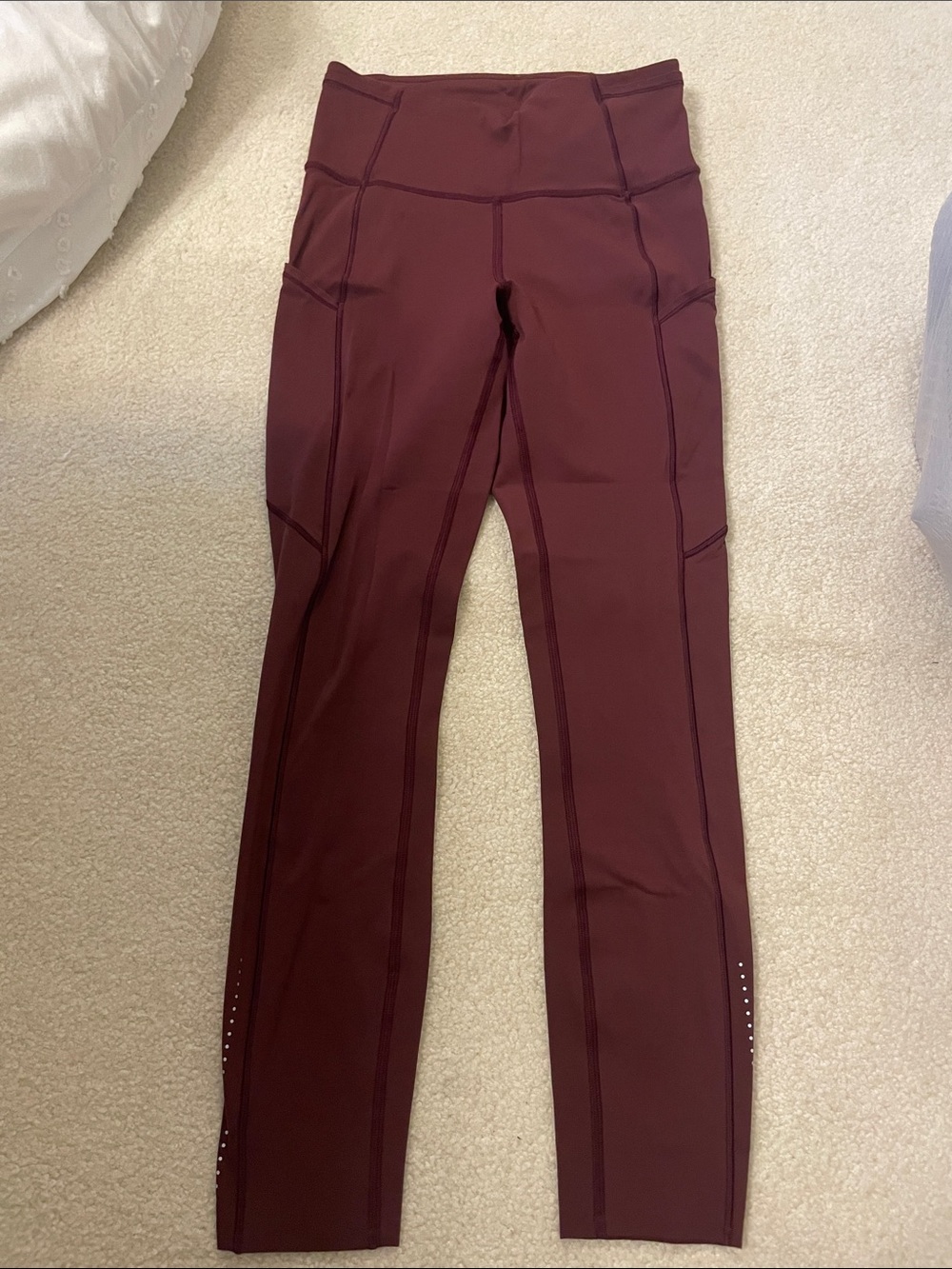 lululemon athletica High-Rise Leggings in Burgundy